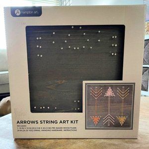 5/$20 NEW 3 Arrows String Art Kit-Pre Nailed Wood